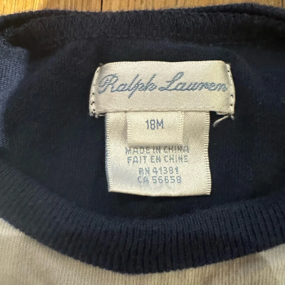 Ralph Lauren baby boy either outfit size 18mo price firm.!